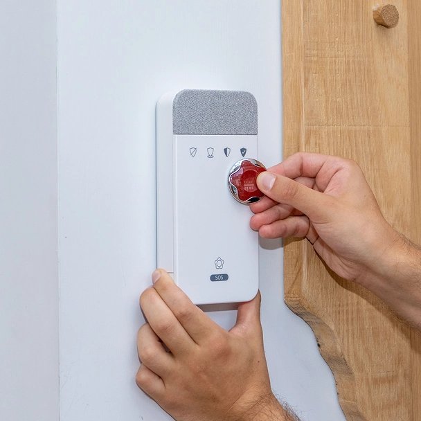 Leitor chaves com verisure