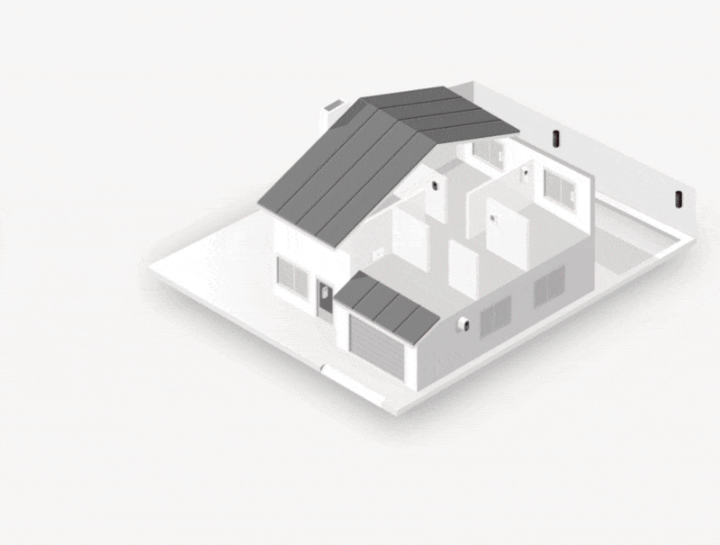 Detetor perimetral protege piscina e exterior