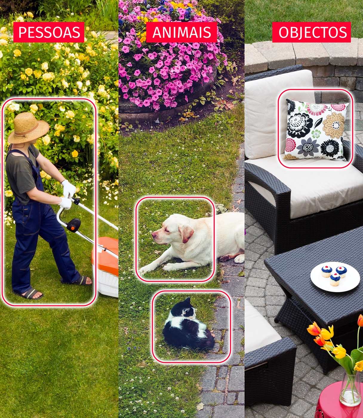 Câmara de vigilância exterior