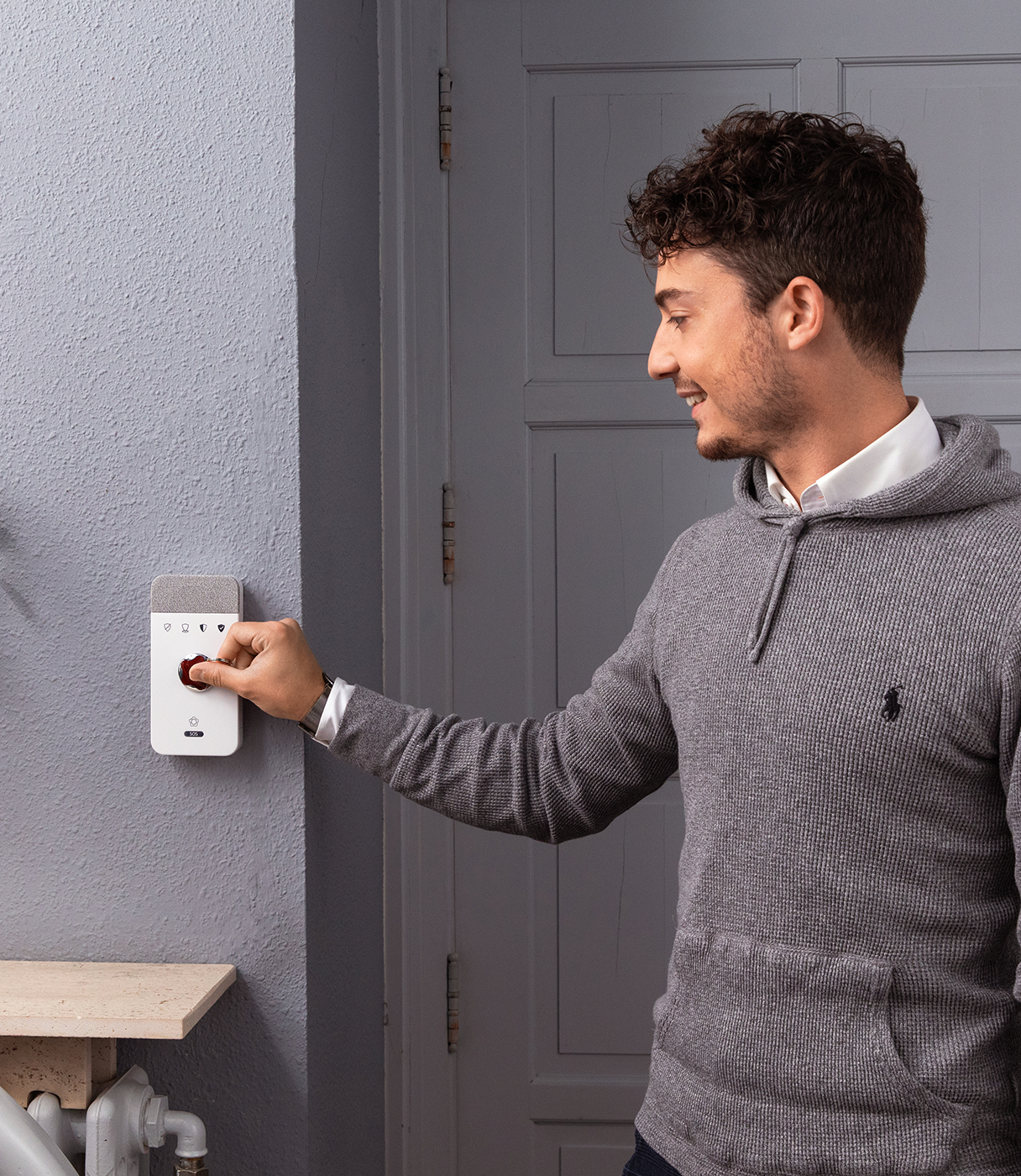 painel de controlo acesso fácil