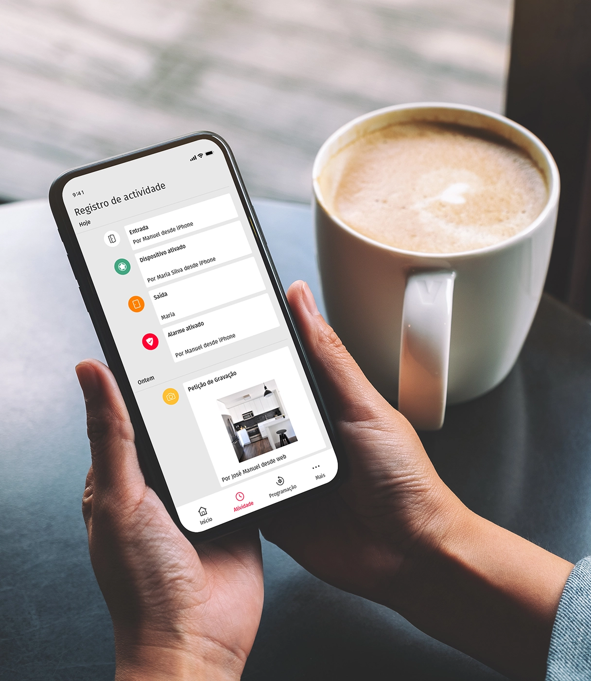 Notificações em tempo real