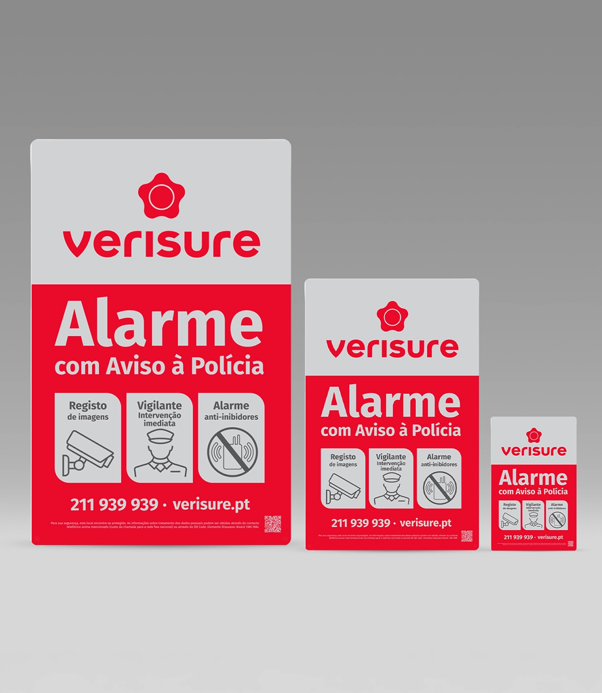 placas dissuasórias