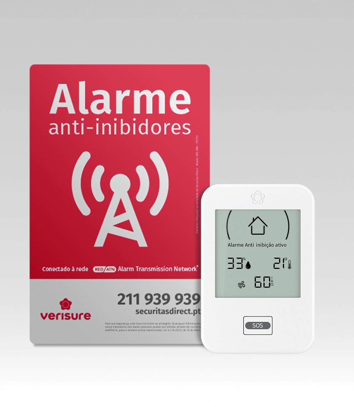 Placa alarme anti-intrusão Sentinel