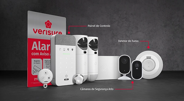 Kit com dispositivos que usam sirene